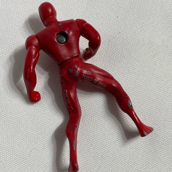 2003 Marvel 3” die cast Daredevil posable figure some wear on paint good conditi - Picture 3 of 4